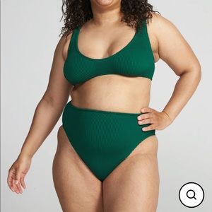 Eva High Waist Two-Piece in Forest